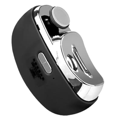 Pzuryhg Coupe-ongles électrique professionnel, ergonomique, pour ongles épais et sensibles, noir, rechargeable USB, sécurité intégrée, design ergonomique, adapté à tous les âges