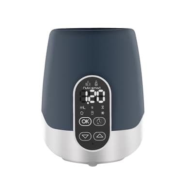 Babymoov Chauffe-biberon et Lait Maternel NutriSmart - Bain Marie/Vapeur - Programmable - Maison & Voiture