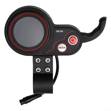 Trottinette électrique avec écran LCD - Accélérateur 4For 8 V 60 V pour un meilleur confort d'utilisation sur les modèles 8, 9, 10, 8X