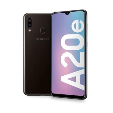 Samsung Galaxy A20e 5,8 ", ?cran 32 GB extensible, 3 GB de RAM, Batterie 3000 mAh, 4G, smartphone double carte SIM, Android 9 Pie, (2019) [version italienne], noir