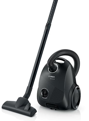 BOSCH Série 2 BGBS2LB1, Aspirateur traîneau avec Sac, Noir, 3600 W, 3.5 liters, 80 décibeles