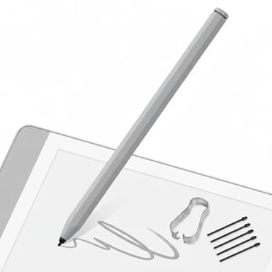 Stylet Compatible avec Remarkable 2, Stylet EMR avec Gomme, Niveau de Pression 4096, Sensible à l'inclinaison, Rejet de Paume et Adsorption Magnétique, Stylus pour Remarkable 2/1/Kindle Scribe