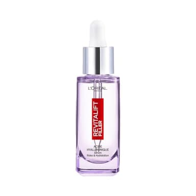 L’Oréal Paris – Sérum Anti-Rides & Anti-Âge – 1.5% Acide Hyaluronique Pur – Soin Visage Hydratant, Repulpant & Lissant – Pour Tous Types de Peaux – Revitalift Filler – 30 ml