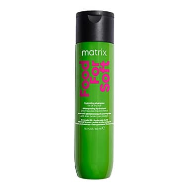 Matrix, Shampoing Hydratant pour Cheveux Secs à Très Secs, Acide Hyaluronique et Huile d'Avocat, Food For Soft, 300 ml