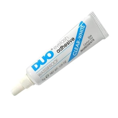 Colle DUO résistante à l'eau pour cils et sourcils, sans odeur, vegan (Duo blue, 1, unité)