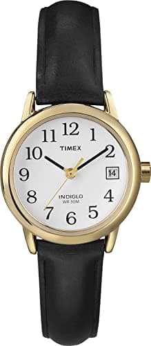 Timex Femme Analogique Quartz Montre avec Bracelet en Cuir T2H341