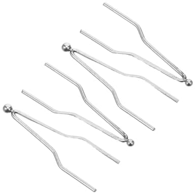 SHINEOFI Lot de 4 Pointes de Pyrogravure Haute Impédance pour Stylo Pyrograveur Lh30-Lh100 Embouts Métalliques Résistants à la Chaleur Kit D’Outils de Pyrogravure Bois pour Gravure