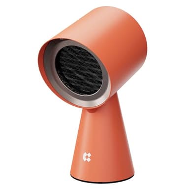 CIARRA CBPHO01 Mini Hotte Asipirante - Hotte Portable - Aspiration de 120m³/h - Mode Recyclage avec Filtre à Charbon - Multi-Filtration - 2 Vitesses - Orange