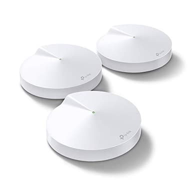 TP-Link Deco M5(3-Pack) Système WiFi Mesh performant - Contrôle Parental - Ports Ethernet Gigabit - Couverture jusqu'à 400m2 - Compatible avec Alexa et IFTTT