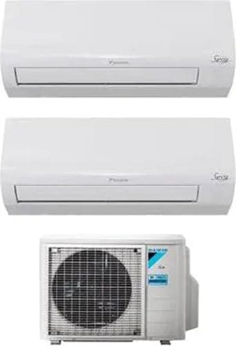 Climatiseur double Split 9 000 + 12 000 BTU avec pompe à chaleur, classe énergétique A++/A+