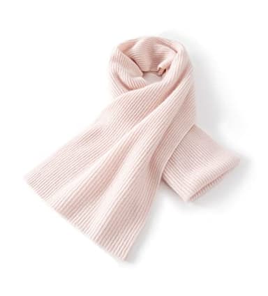 Villand Écharpe 100% Cachemire Pour Femme et Homme, écharpe en Cachemire légère de luxe avec boîte-cadeau (Rose)
