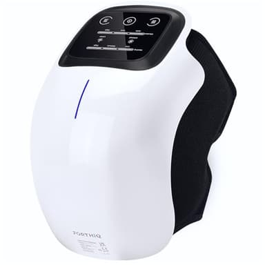 FORTHiQ Masseur de Genou Sans Fil, Soulage la Douleur Articulaire par Chaleur Infrarouge, Thérapie Laser et Vibratoire pour l'Arthrite, Gonflement, Tension, Étirement Ligamentaire, Blessure Musculaire
