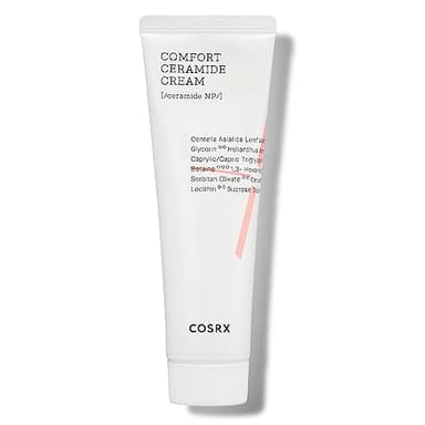 COSRX Crème Confort équilibré aux céramides, 2,82 oz/80g, Soin hydratant pour le visage apaisant et longue durée, 50% de Centella Asiatica pour peaux sèches, non testé sur les animaux