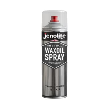JENOLITE Spray Cire Antirouille Transparent | 500ml | Protection Rouille pour Voitures, Motos, Utilitaires | Idéal comme Sous-Couche Antirouille Auto