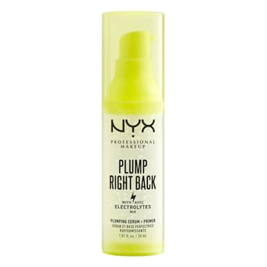 NYX Professional Makeup - Base Fixatrice de Maquillage 2-en-1 - Aux Électrolytes et Vitamines - Repulpe et Hydrate - Formule Vegan - Plump Right Back - 30 ml