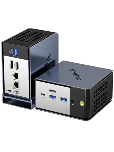 GMKtec AI Mini PC AMD Ryzen AI 9 HX-370 Série (5,1 GHz) Mini Ordinateur de Jeu, 32 Go LPDDR5X 1 to PCIe 4.0 SSD, Compatible avec Windows 11 Pro, Triple Affichage 8K, WiFi 6 & Interface USB4/Oculink