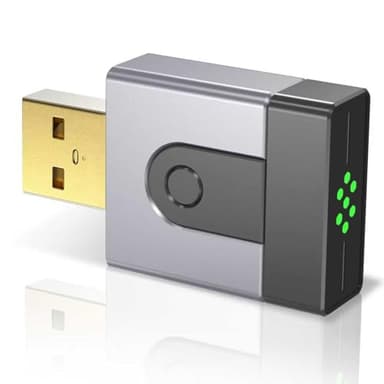 2-en-1 Adaptateur CarPlay sans Fil, Compatible avec Apple CarPlay & Android Auto, Passez du Câblé au sans Fil, Plug & Play, Connexion Rapide, sans Latence, Design Compact et Élégant