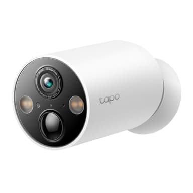 Tapo 2.5K(4MP) Caméra Surveillance WiFi Extérieure sans Fil Batterie 10 000mAh, Autonomie de 300j, AI Détection, Vision Nocturne en Couleur, IP66 Etanche, aucune hub requis(base magnétique)