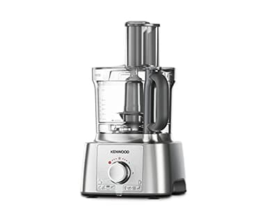 Kenwood Robot da Cucina MultiPro Express FDP65.590SI con Ampia Gamma di Accessori, Ciotola di Capacità 3 L, Potenza 1000 W, 2 Velocità Più Pulse, Argento