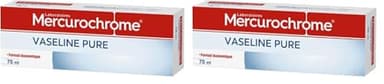Mercurochrome Pur Vaseline, 75 ml (Lot de 2)