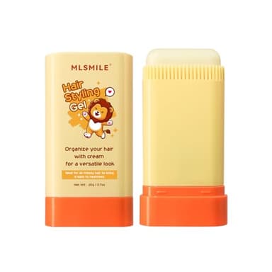 MLSMILE Gel coiffant pour enfants, pour hommes et femmes, ingrédients sûrs, facile à utiliser, parfait pour dompter les cheveux volants et créer de superbes coiffures