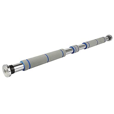 Pull Up | Appareil de musculation Barre de Tractions Porte, 150 kg | Barre de porte | Barre de gymnastique | Musculation | | Réglable individuellement (Convient pour : 80-115 cm (gris))