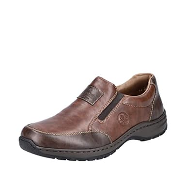 Rieker Herbst/Winter, Mocassins Homme, Marron (Toffee/Wood 26), 44 EU