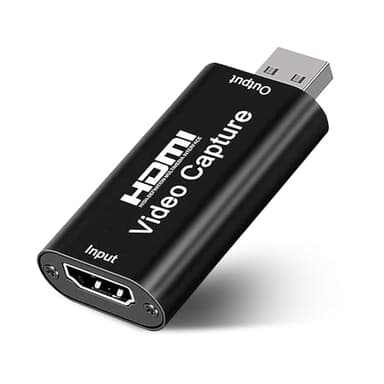 YIQILAIYA Adaptateur USB Hdmi, Cartes de Capture Audio Vidéo 1080p Adaptateur HDMI vers USB, Capture Card pour Streaming Vidéo en Direct Enregistrement