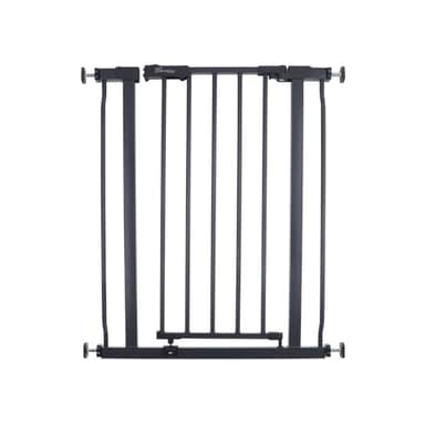 Dreambaby Ava Slimline Barrière de sécurité pour bébé – Barrière sécurisée et Extensible montée par Pression pour escaliers et Chiens – 61–68 cm de Large et 76 cm de Haut – Anthracite