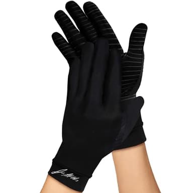 Gants pour Arthrose Infusés de Cuivre Conçu par des Médecins pour Femmes et Hommes, Gants Arthrose pour Arthrite de Compression, Raynauds, RSI, Tunnel Carpien [Paire - Taille S]
