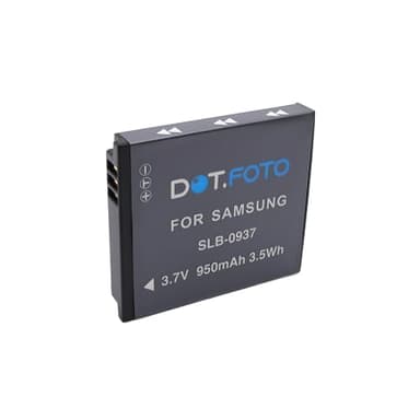 Dot.Foto SLB-0937 Premium 3.7v / 900mAh Batterie Rechargeable pour Samsung CL5, CL50, i8, L730, L735, L830, NV4, P83, PL10, ST10