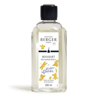 Maison Berger - Recharge pour Bouquet Parfumé et Diffuseur de Parfum - Diffusion Longue Durée, Douce et Continue - 400ml (Lolita Lempicka)