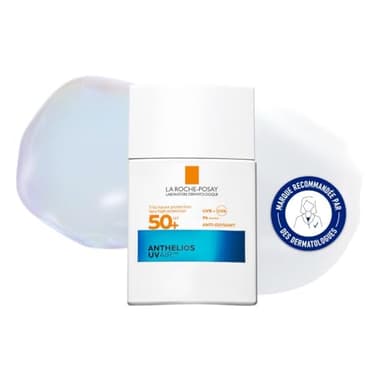 product image La Roche-Posay, Anthelios UVAir, Fluide Visage SPF50+, Très Haute Protection UVA et UVB, Enrichi en Niacinamide et Acide Hyaluronique, 40ml