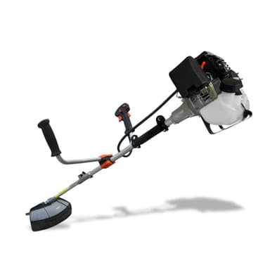 FUXTEC - Débroussailleuse Thermique FX-MS125-25,4 cm3 / 1CV - Coupe-Bordures 2 Temps Seulement 5,5kg - Largeur De Coupe 305mm - Avec tête de coupe, Fil, Lame, Sangle