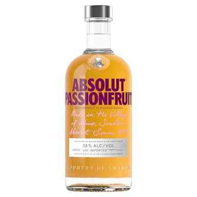 ABSOLUT VODKA Passionfruit Vodka aromatisée - 38%, 70cl