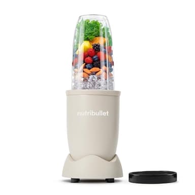 Nutribullet Pro 900 - Blender Personnel Multifonction, Smoothie, Fruits et Légumes, Compact, Facile à Utiliser et Nettoyer, Extraction Nutriments, 900W, Minéral Gris (NB904MASN)