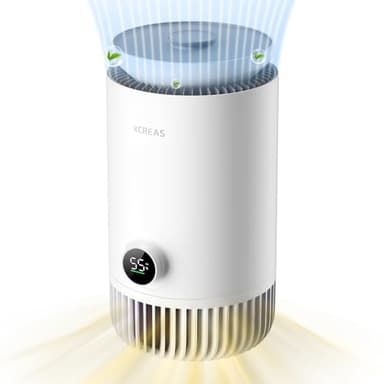 Humidificateur d'air 2-en-1 avec Purificateur – Performance d'humidification hygiénique pour pièce jusqu'à 20 m², réservoir 3L, 400 ml/h – Filtre HEPA NanoProtect + Filtre à Charbon Actif