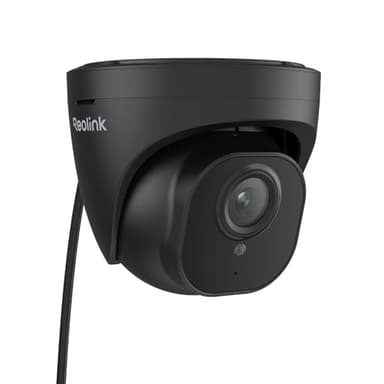 Reolink 5MP Caméra de Surveillance Extérieure PoE Dôme avec Détection Personne/Véhicule, Caméra IP avec Etanche IP67, Time Lapse, Fente pour Carte microSD, Vision Nocturne IR, RLC-520A Noir