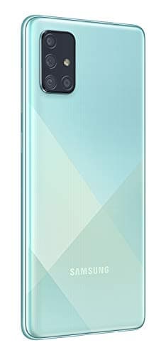 Samsung Galaxy A71 - Smartphone 4G, double SIM, 6 Go RAM, 128 Go ROM Bleu [Version EU]