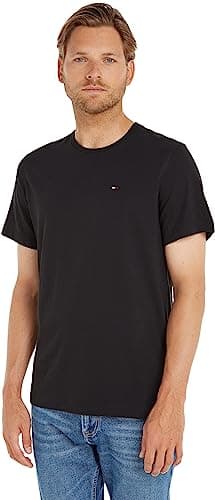 Tommy Jeans TJM XSLIM JERSEY TEE T-shirt à manches courtes Homme, Noir (TOMMY BLACK), S