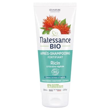 Natessance après-shampooing fortifiant ricin bio 200ml