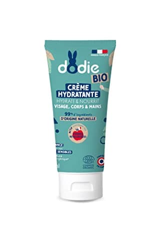 DODIE Crème Hydratante Bio - visage, corps et mains - dès la naissance - 75ml