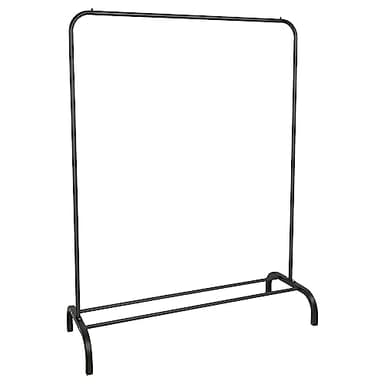 HUOLE Portant/Penderie à vêtement Métal étendoir, séchoir à Linge Porte-vêtements - Porte-vêtements pour chambre à coucher - Portant à vêtements en Métal (40 * 110 * 150cm-noir)