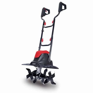 Scheppach Motobineuse MTE380 Motobineuse électrique | Puissance 1050W | Haies Ø205mm | Largeur de fraisage 360mm | Vitesse de hachage 400 1/Min | Démarrage immédiat avec disjoncteur | Pliable