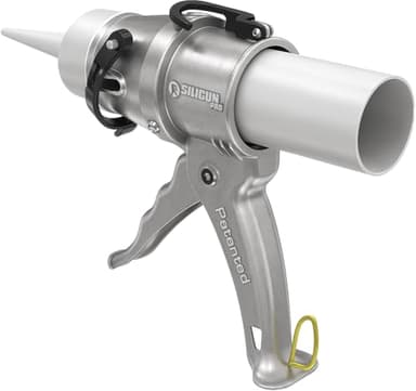 SILIGUN™ Pro Pistolet à calfeutrer compact 24:1 – Pistolet à calfeutrer anti-goutte – Design breveté – Cadre en aluminium léger – Fonctionne avec tous les tubes de 283,5 g (SILIGUN PRO)