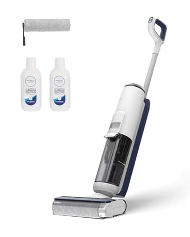 Tineco iFLOOR 5 Breeze Complete Aspirateur Laveur, Aspirateur Sec Humide sans Fil pour Sols durs, Nettoyage des Bords, Auto-Nettoyage Automatique, 35 Min d'autonomie, Conception légère