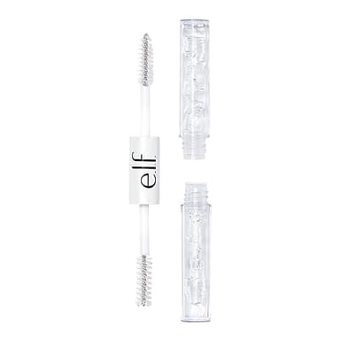 e.l.f. Mascara transparent pour sourcils et cils, brillant, léger, facile à utiliser, conditionne les cheveux, donne aux sourcils une tenue souple et flexible, compact, tenue toute la journée, 2,5 ml,