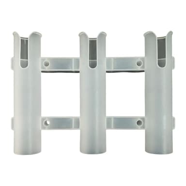 Wsdsgz Support de cadre pour 3 cannes à pêche - Pour bateaux, kayaks, garages, glacières, remorques