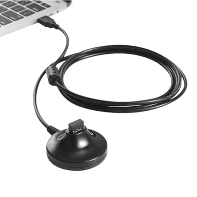 ANT+ Récepteur USB portable | Clé USB ANT+ avec rallonge | Kit de dongle de données de vélo compatible avec Zwifts, TacX, Bkool, CycleOps et TrainerRoad