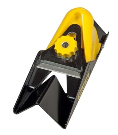 STANLEY STHT1-05937 Raboteuse pour cloisons sèches - corps en acier zingué robuste - profondeur de coupe réglable - profil ergonomique - livré avec une lame